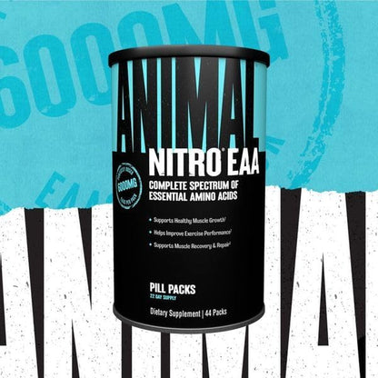 Animal Nitro EAA - Post-Workout Recovery and Repair, Supports Lean Muscle Growth, Complete Spectrum