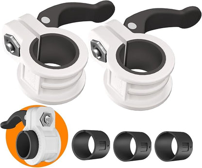 Mini Barbell Clips 1 inch I Multi-Size Adjustable Barbell Collar I 1 inch Barbell ClampsIQuick