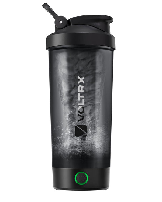 VOLTRX Protein Shaker Bottle, Merger USB C Rechargeable Electric Protein Shake Mixer, Shaker Cups