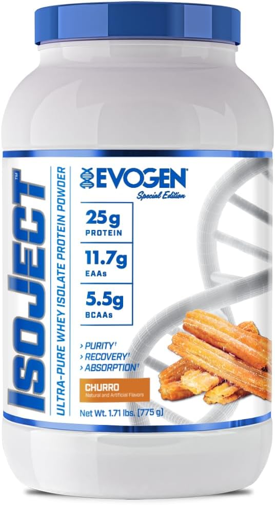 Evogen Isoject - Whey Protein Isolate | Ultra-Pure Whey Protein Powder with Ignitor Enzymes, BCAAs