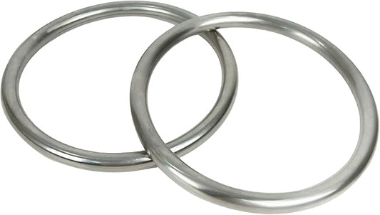Wing Chun Stainless Ring Yewen Sau Sticky Hand Strength Training Tsun Siu Lum Kung Fu