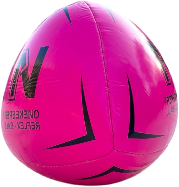 Soccer Reflex & Reaction Ball - White, Orange, Blue, Pink, and Fluo Yellow, Agility and