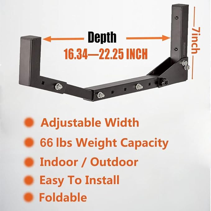 Wallmaster Kayak Storage Hooks Hangers, Adjustable Kayak Garage Storage Rack Wall Mount Heavy Duty