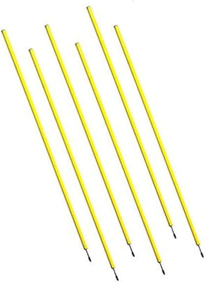 BlueDot Trading Soccer Agility Poles | Telescopic, Fixed & Collapsible Options (4, 6, 8 Piece Sets)