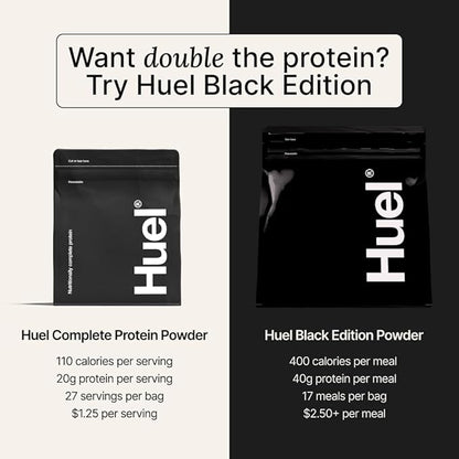 Huel Vegan Protein Powder | Chocolate Fudge Brownie | Complete Nutrition | 20g Protein Powder |