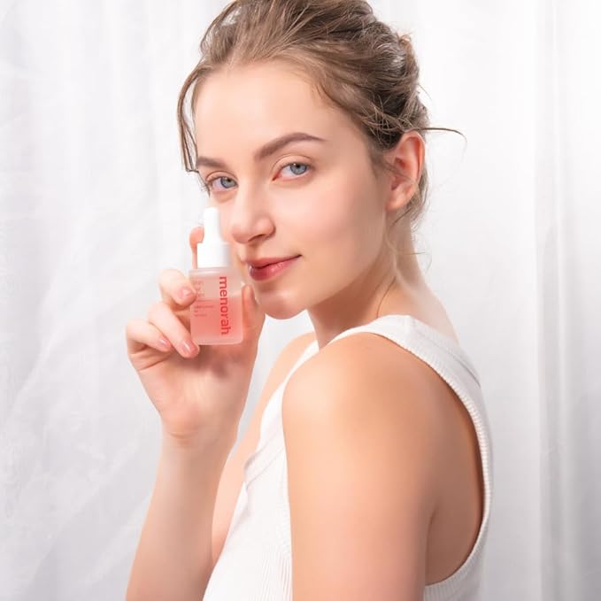 menorah skincare - Smart Dual Serum - with Crystal Tomato and Acai Berry, Anti-Aging Face Serum