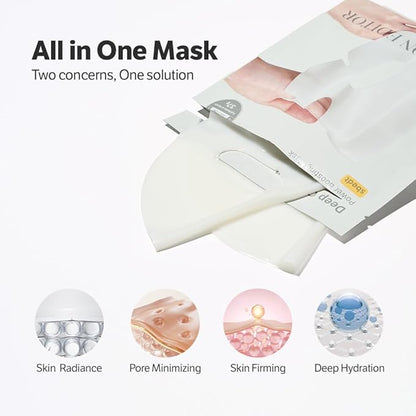 SUNGBOON EDITOR Deep Collagen Overnight mask 37gx4ea | Original Hydrating Collagen Face Mask | Real
