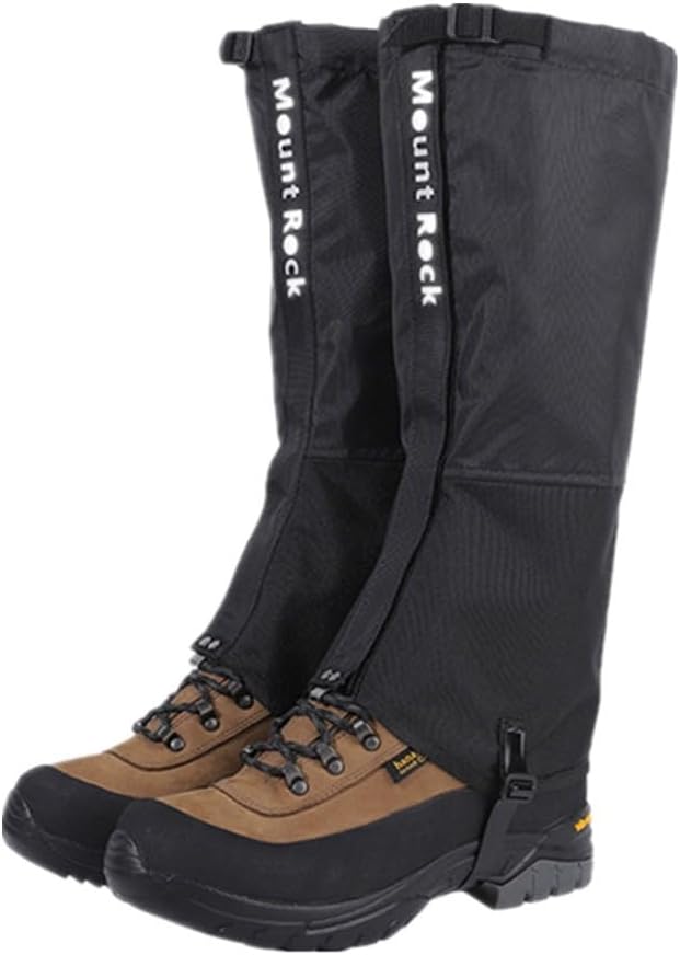 Leg Gaiters for Hiking Boots,900D Waterproof Hunting Hiking Gaiters Adjustable Snow Boot Gaiters