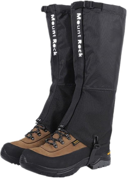 Leg Gaiters for Hiking Boots,900D Waterproof Hunting Hiking Gaiters Adjustable Snow Boot Gaiters