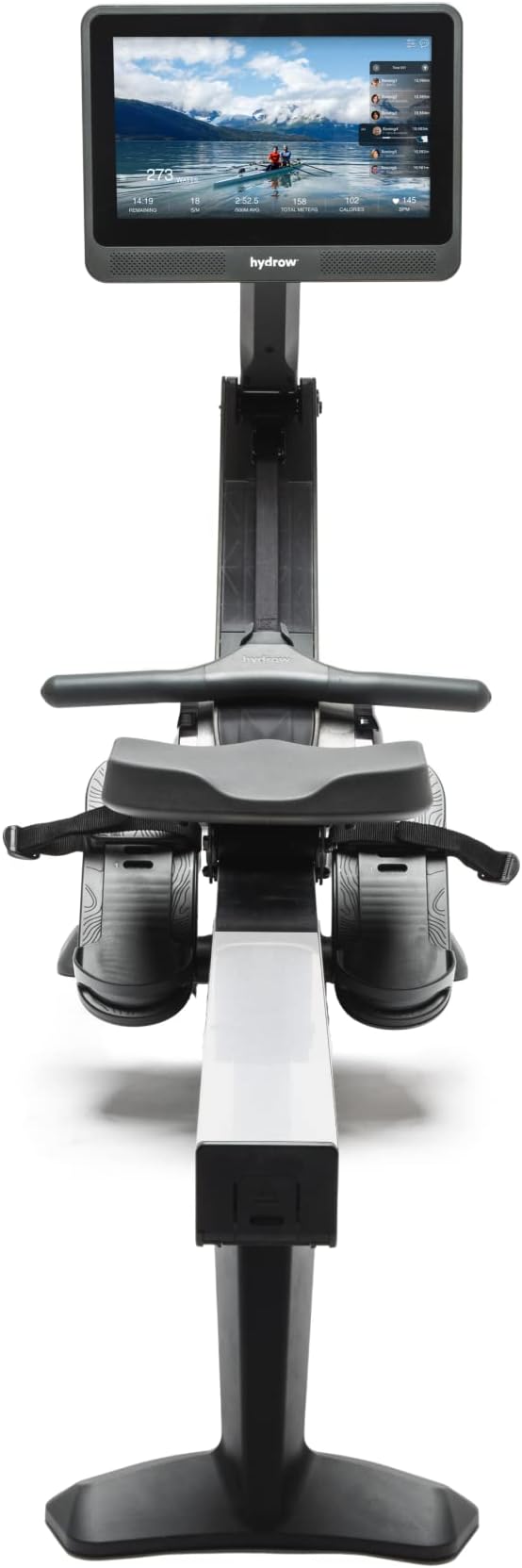 Hydrow Wave Rowing Machine with 16" HD Touchscreen & Speakers - Foldable | Live Home Workouts