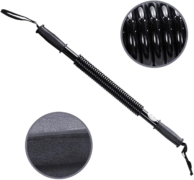 Boshen Power Twister Bar for Arm Upper Body Strength Training Workout Heavy Duty Arm Builder