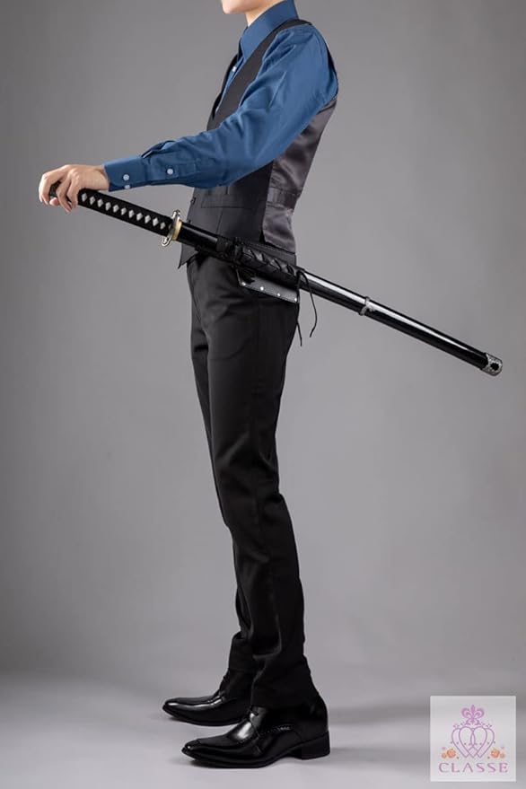 CLASSE Sword Holder, Sword Belt, Sword Holder, Waist Belt, Leather, Specialized for Stage or