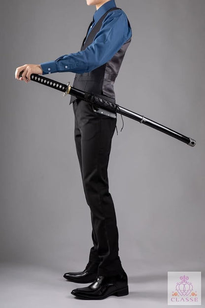 CLASSE Sword Holder, Sword Belt, Sword Holder, Waist Belt, Leather, Specialized for Stage or