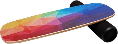 Balance Board Surf Trainer with Adjustable Stoppers - 2 Different Distance Options Balance Board