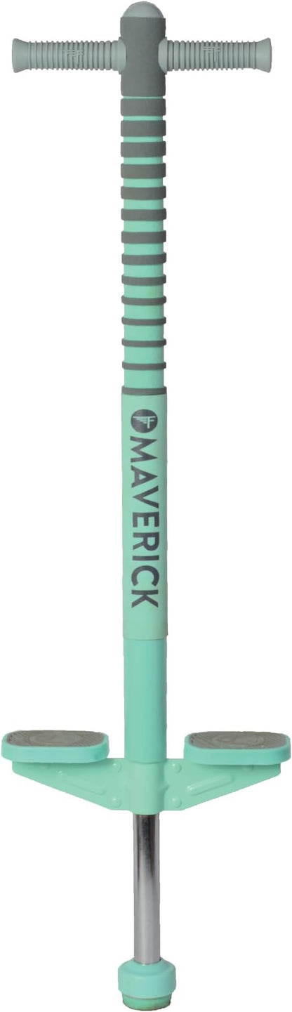 Flybar Maverick Pogo Stick for Kids Ages 5+, 40 to 80 Pounds, Perfect for Beginners, Easy Grip