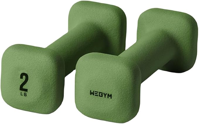 SafeGrip Dumbbells, Anti-Slip, Anti-Roll, Thick Handles, Free Weights, Square Dumbbells for Secure