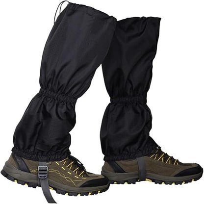 Gaiters for Hiking ??Waterproof and Breathable Leg Gaiters for Women and Men Boots, Adjustable