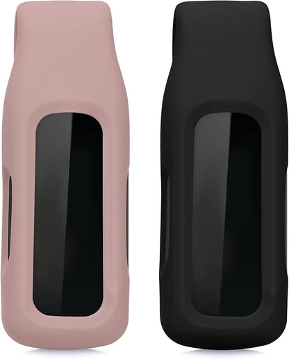 kwmobile 2X Clip Holders Compatible with Fitbit Inspire 3 / Inspire 2 / Ace 3 - Clip-On Holder