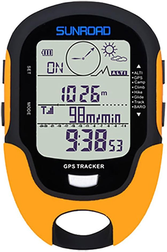 Digital Altimeter Portable Compass with Weather Forecast Multi Function Altimeter Barometer for