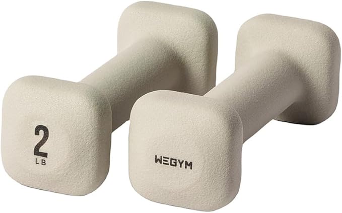 SafeGrip Dumbbells, Anti-Slip, Anti-Roll, Thick Handles, Free Weights, Square Dumbbells for Secure