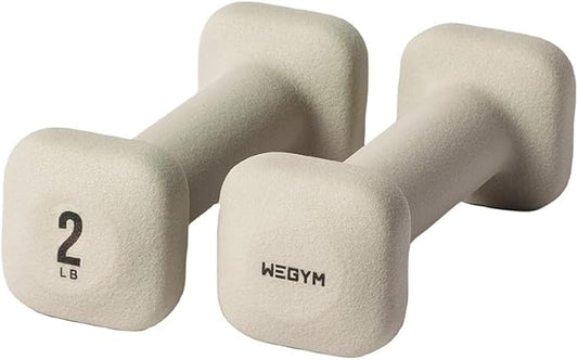 SafeGrip Dumbbells, Anti-Slip, Anti-Roll, Thick Handles, Free Weights, Square Dumbbells for Secure