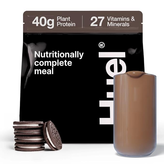 Huel Black Edition Protein Powder Meal Replacement Shake - Cookies and Cream 34 Scoops Packed with