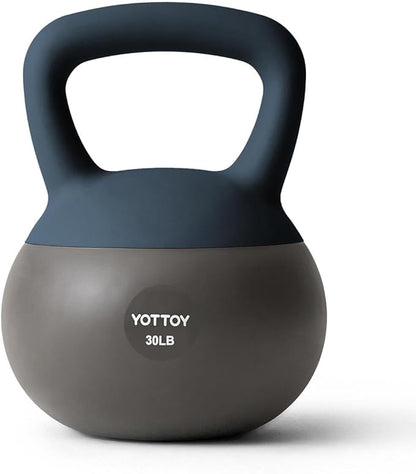YOTTOY Soft Kettlebell, Set for Strength Training Kettlebells & Home Workouts, Soft-Sided Cushioned