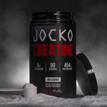 Jocko Fuel Creatine Monohydrate Powder - Creatine for Men & Women, Supplement for Athletic