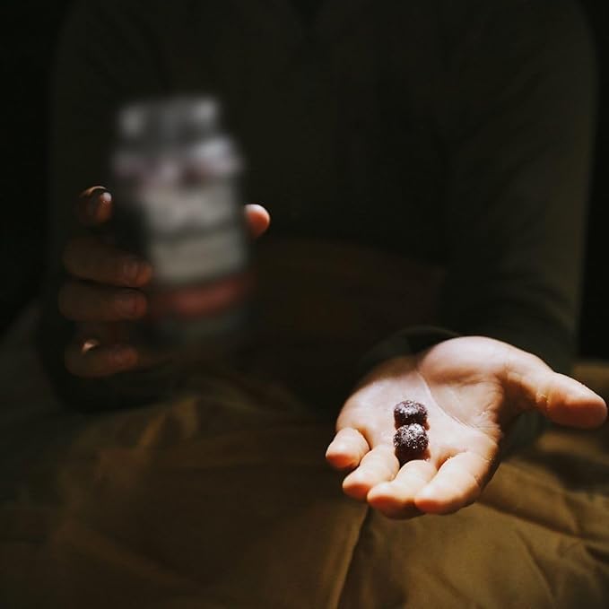 MTN OPS Slumber Sleep Gummies ??60 Servings, Tart Cherry 1000mg, Melatonin 2.5mg, Chamomile