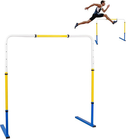 Adjustable Height Hurdles Track and Field,Detachable Agility Speed Jumping Training Equipment for