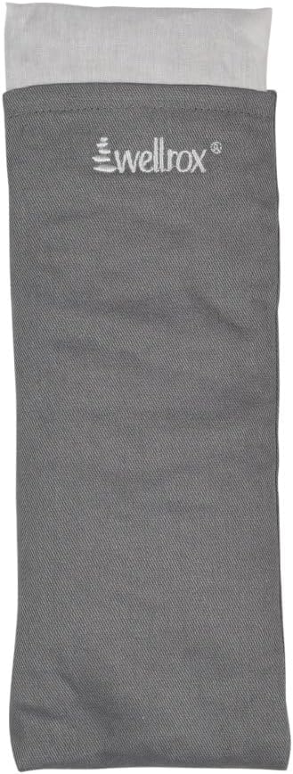Weighted Eye Pillow - Flaxseeds & Lavender Eye Pillow Weighted for Restorative Yoga, Meditation &