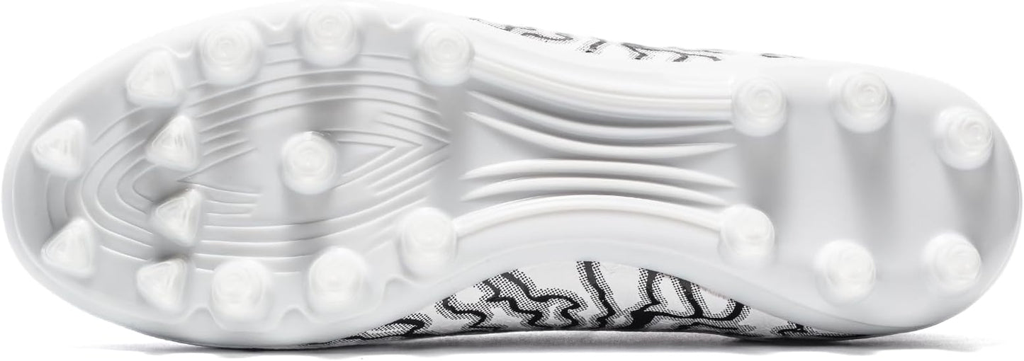 Kids Soccer Cleats Boys Girls Training Football Cleats Youth High-top Soccer Shoes for Little/Big