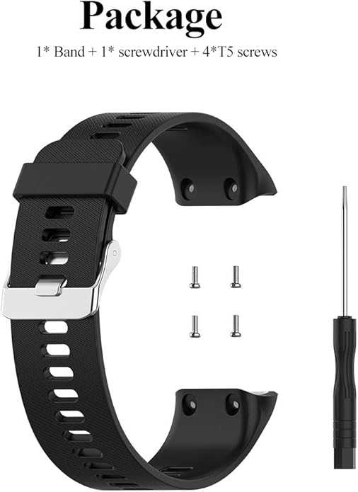 Compatible with Garmin Forerunner 35 Band,Solf Silicone Replacement Bands for Garmin Forerunner 35