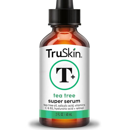TruSkin Tea Tree Oil Acne Treatment for Face – Acne Serum – Improve the Appearance of Pores, Skin