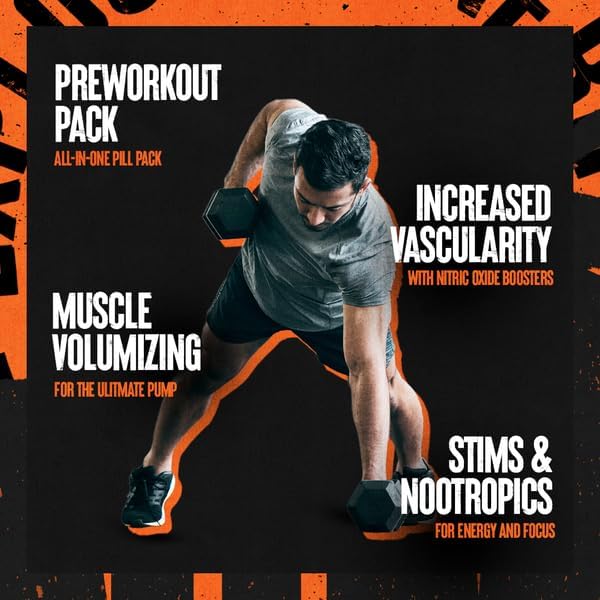 Animal Pump Pre-Workout Supplement ??for Energy, Focus and Muscle Volumizing, with Nitric Oxide
