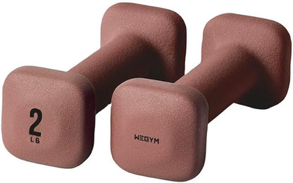 SafeGrip Dumbbells, Anti-Slip, Anti-Roll, Thick Handles, Free Weights, Square Dumbbells for Secure