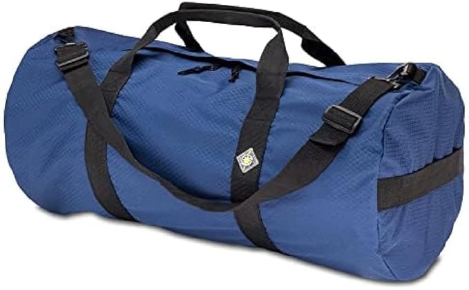 North Star Sports Foldable Duffle Bag for Travel, Gym & Outdoor Camping | Tough and Packable Sport