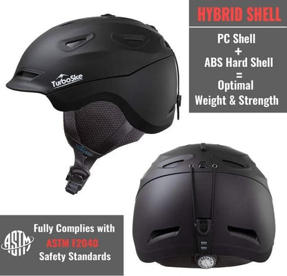 Ski and Snowboard Helmet - Active Ventilation, Audio Compatible Snow Sports Luxury Helmet With ASTM