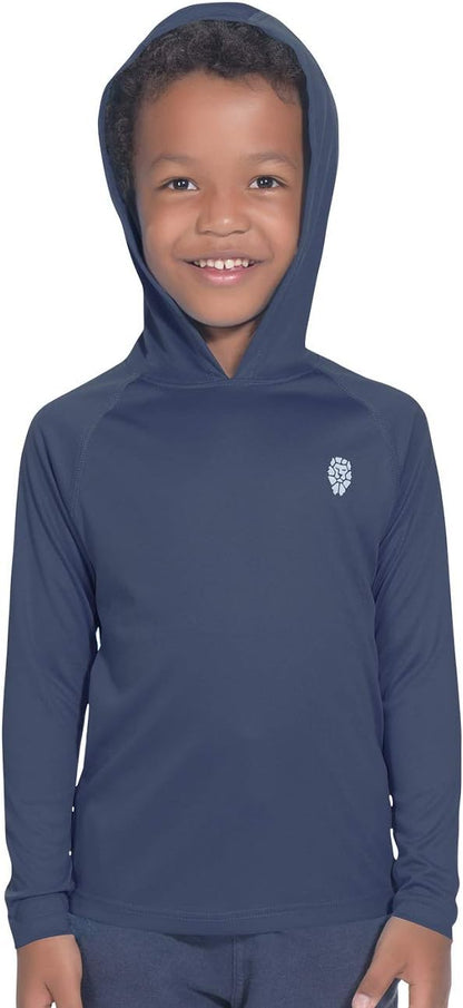Hoodies for Boys Outdoor Recreation Shirts - Youth Athletic Tops Sun Protection UPF 50+