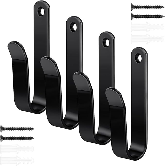 Snowboard Wall Mount Clips, Horizontal Snowboard Rack Display Stand, Snowboard Wall Mount Clips for