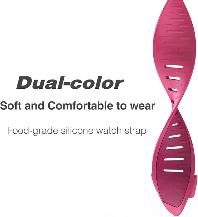 Men Women Soft Silicone Wristband Compatible with Whoop 4.0 Band Strap, Replacement Adjustable