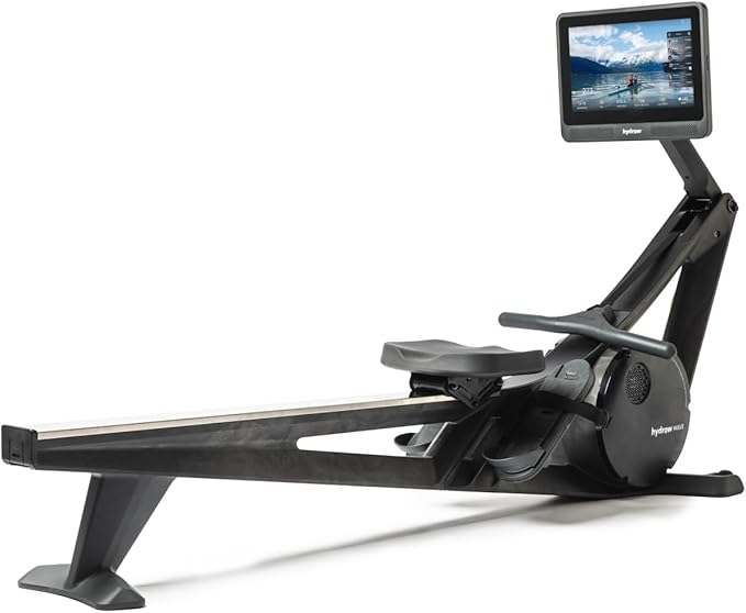 Hydrow Wave Rowing Machine with 16" HD Touchscreen & Speakers - Foldable | Live Home Workouts