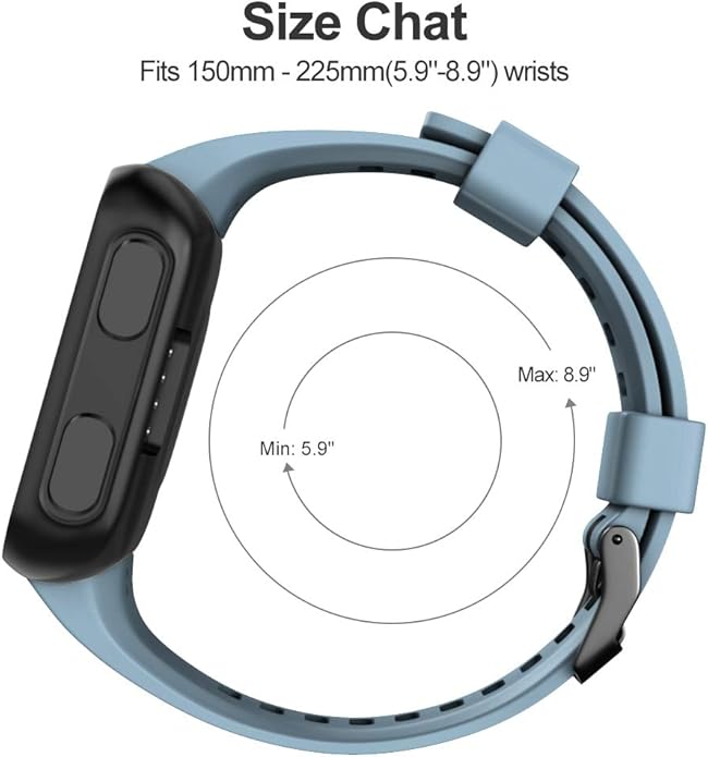 Compatible with Garmin Forerunner 35 Band,Solf Silicone Replacement Bands for Garmin Forerunner 35