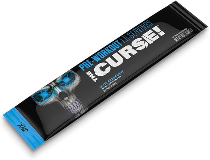JNX SPORTS The Curse! Pre Workout Powder for Men & Women, Caffeine, Beta-Alanine, Creatine