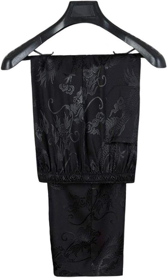 wecotton Tang Suit Men Hanfu Chinese Traditional Clothes Kung Fu Shirt Uniform Long Sleeved Coat