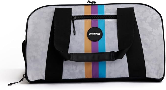 Vooray Burner Gym Duffel Bag, Gym Bag for Women and Men with Shoe Compartment, Weekender, Overnight