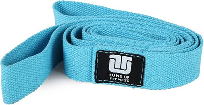 Tune Up Fitness – Double Loop Yoga Stretching Strap for Physical Therapy, Yoga, Working Out |
