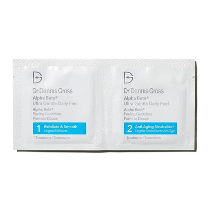 Dr. Dennis Gross Alpha Beta Ultra Gentle Daily Peel: for Dehydrated or Sensitive Skin, Uneven Tone