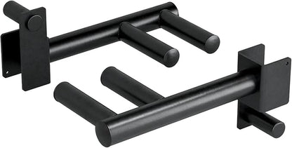 Yes4All Power Rack J-Hooks & Attachments – Heavy Duty Barbell Holders Compatible with 2x2 & 3x3