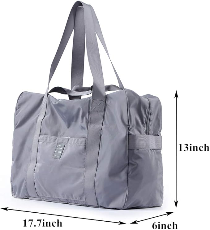 VanFn Foldable Travel Duffel Bag, Sports Duffels Gym Bag, Rainproof Nylon Totes, Sports Shoulder